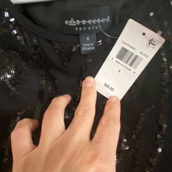 completely new black dress I bought it at macys in the wrong size - Picture 5 of 6